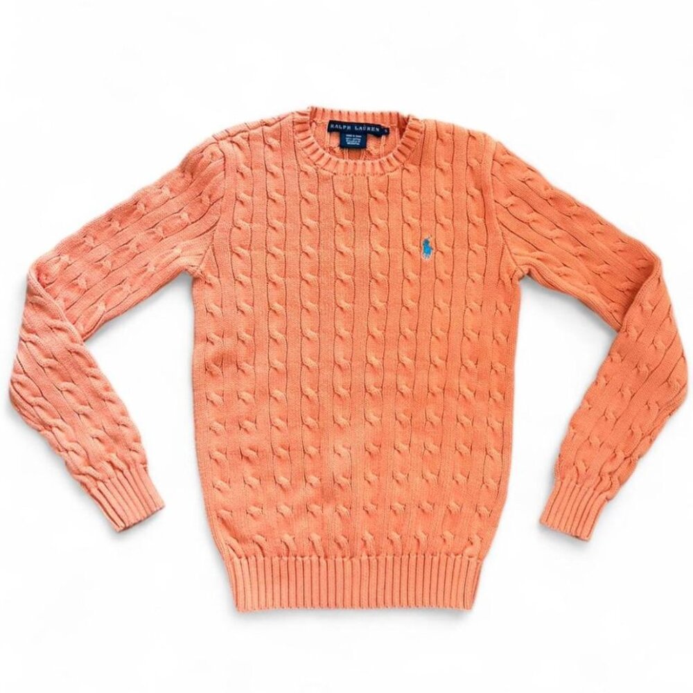 Polo Ralph Lauren cable knit sweater XS